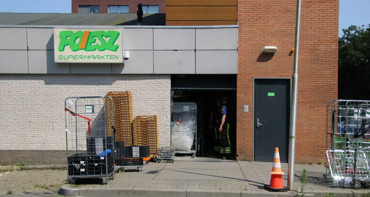 Poiesz-supermarkt ontruimd door oververhitte koelmotor - Foto 3