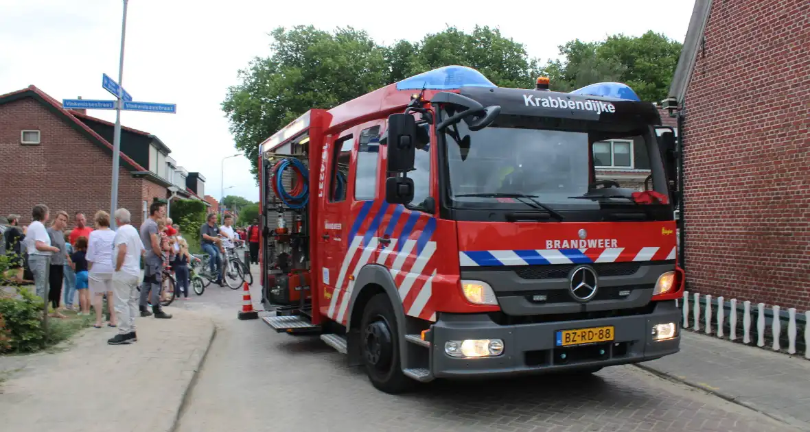 Middelbrand in woonhuis snel onder controle - Foto 2