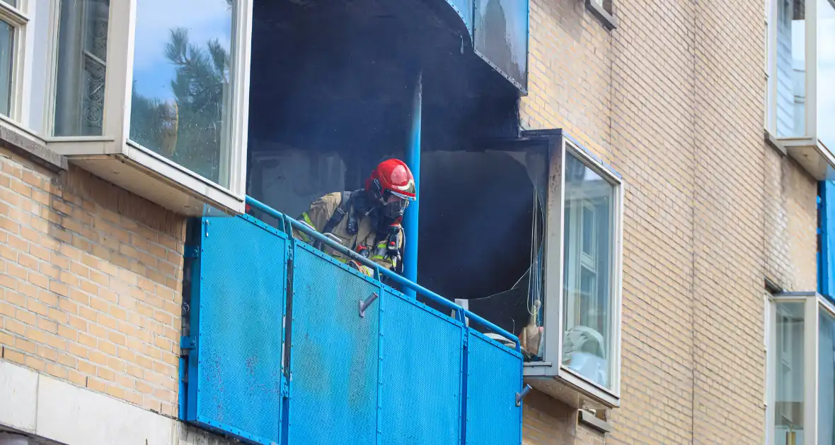 Appartement onbewoonbaar na uitslaande brand - Foto 1