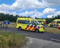 Zwaargewonde en dode na frontale aanrijding