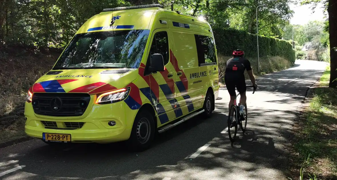 Wielrenner gewond tijdens tourtocht