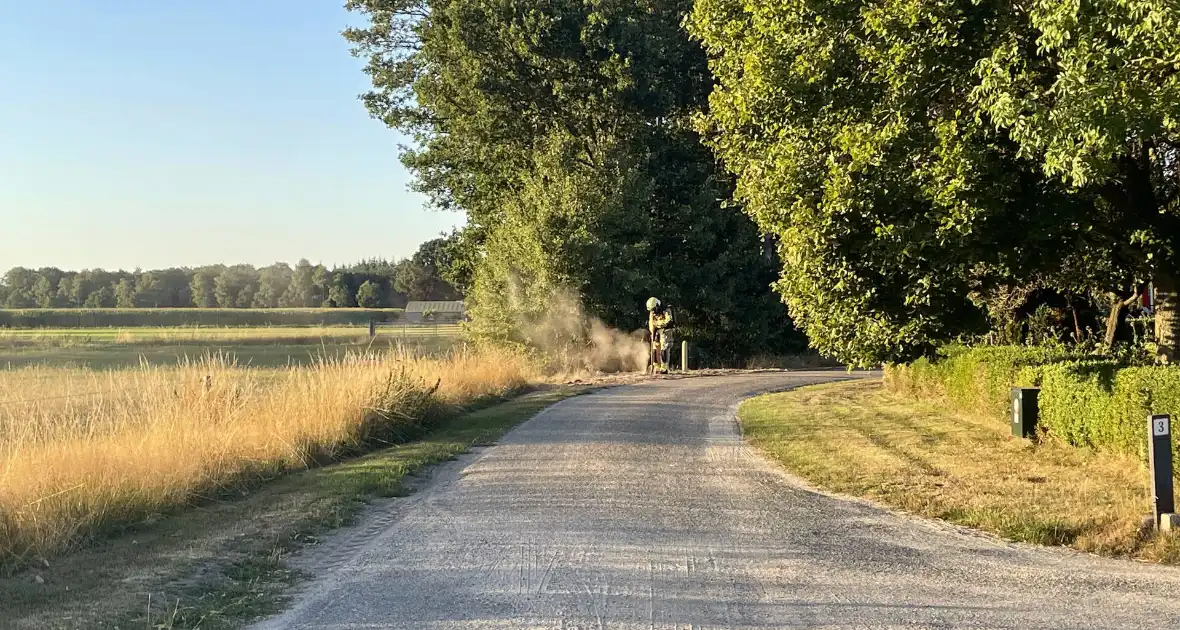 Gaslekkage in buitengebied