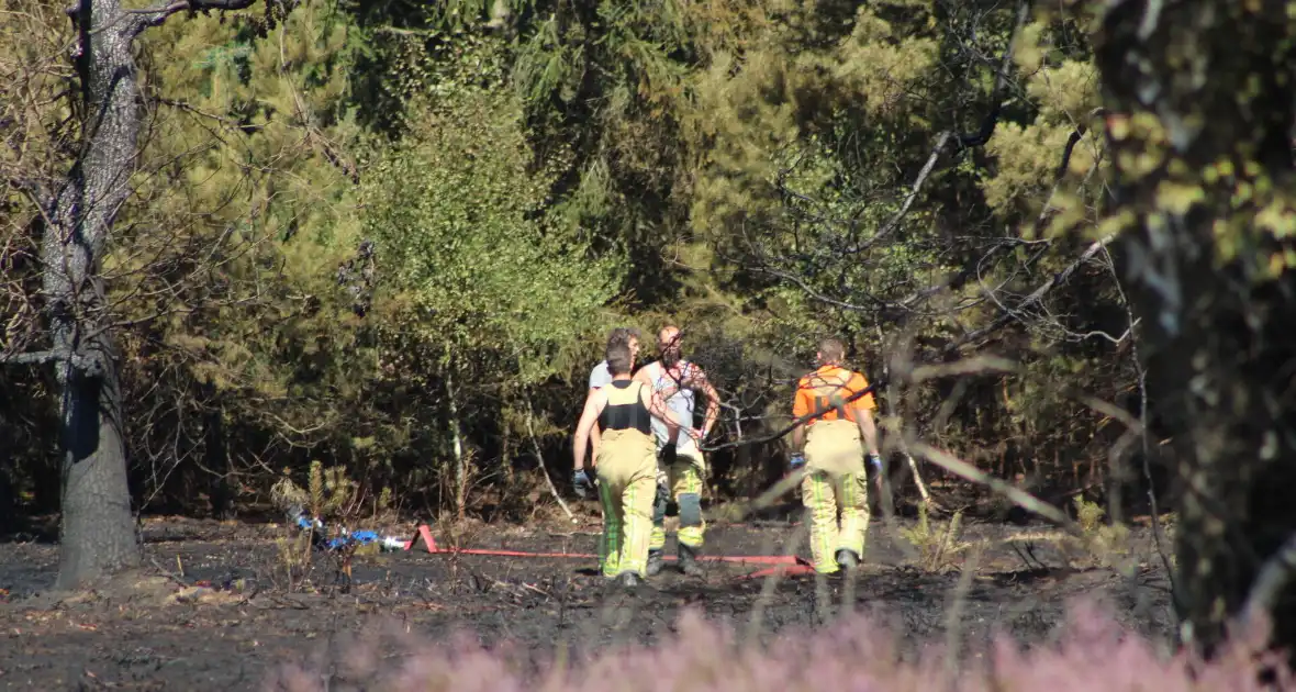 Natuurbrand snel onder controle