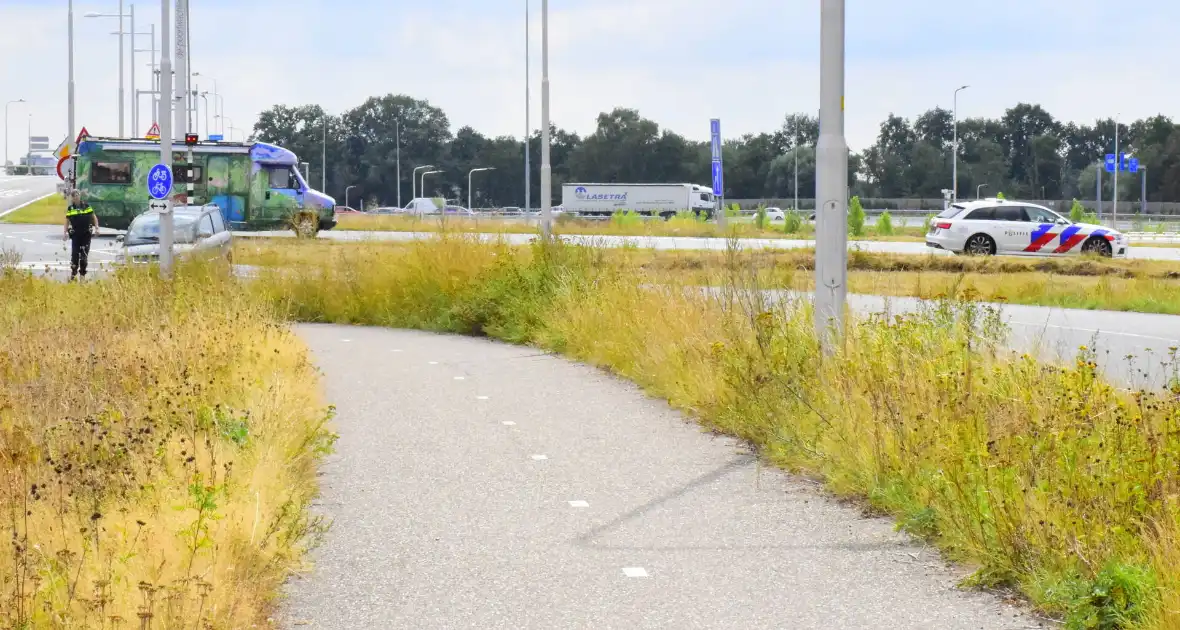 Vrouw met brommobiel probeert snelste route naar Leusden te nemen - Foto 3