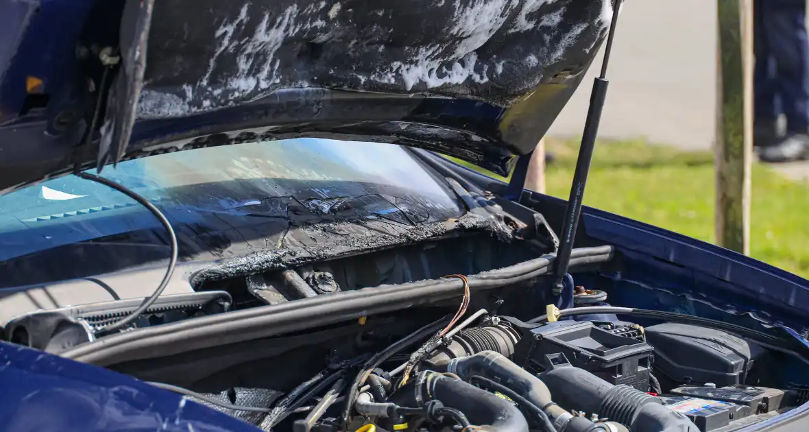 Gestolen auto vliegt in brand - Foto 4