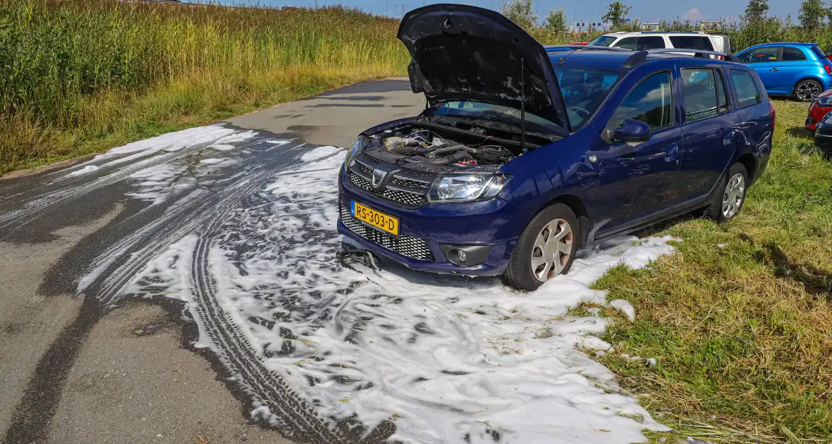 Gestolen auto vliegt in brand - Foto 6