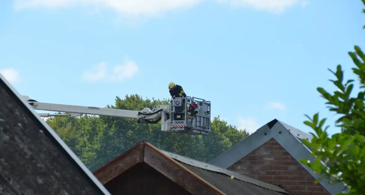 NL-Alert uitgegeven na brand in schuur