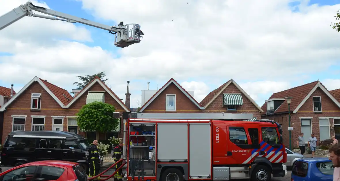 NL-Alert uitgegeven na brand in schuur - Foto 3