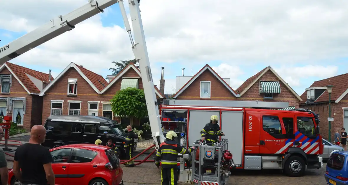 NL-Alert uitgegeven na brand in schuur - Foto 4