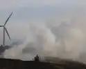 Grote rookontwikkeling bij hevige brand op stortplaats