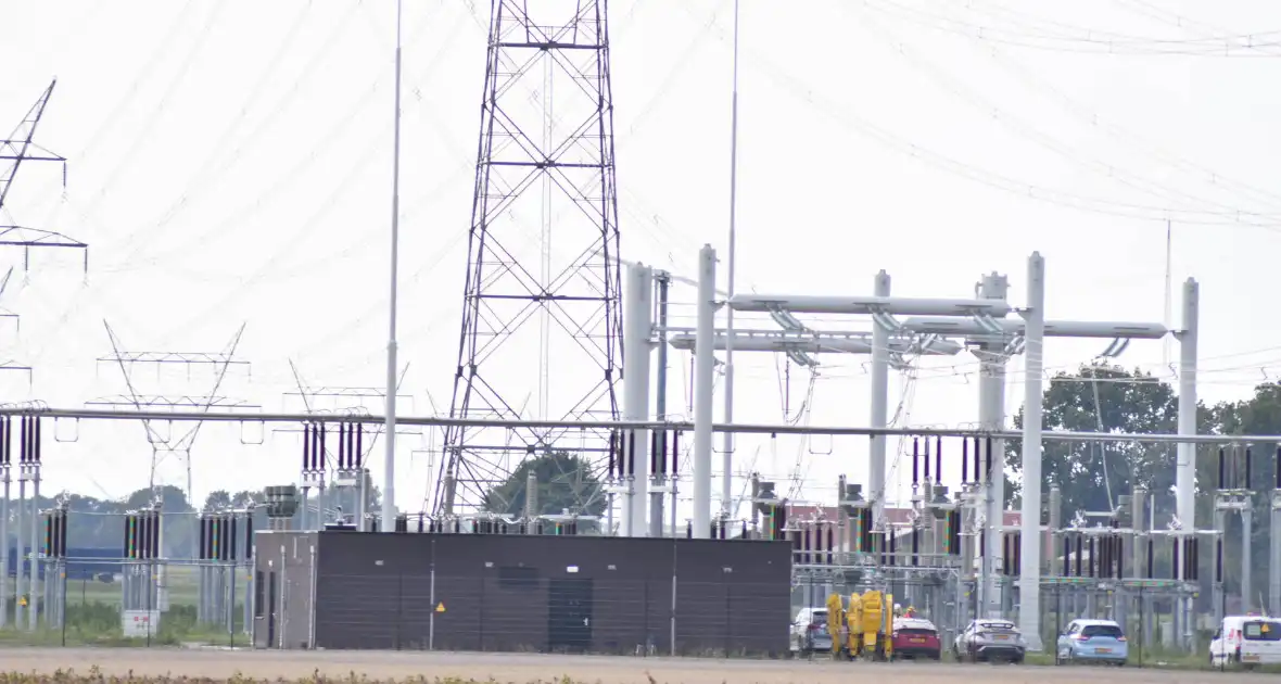 Grote stroomstoring vanwege brand in 150KV station - Foto 1