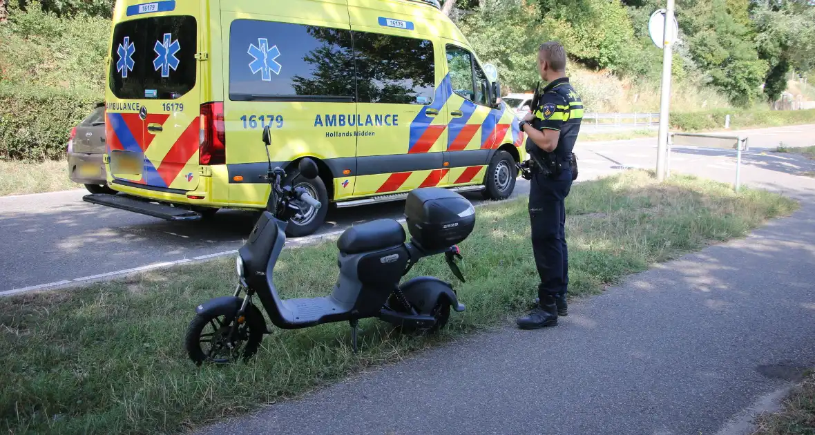 Bestuurder elektrische scooter gewond na val - Foto 2