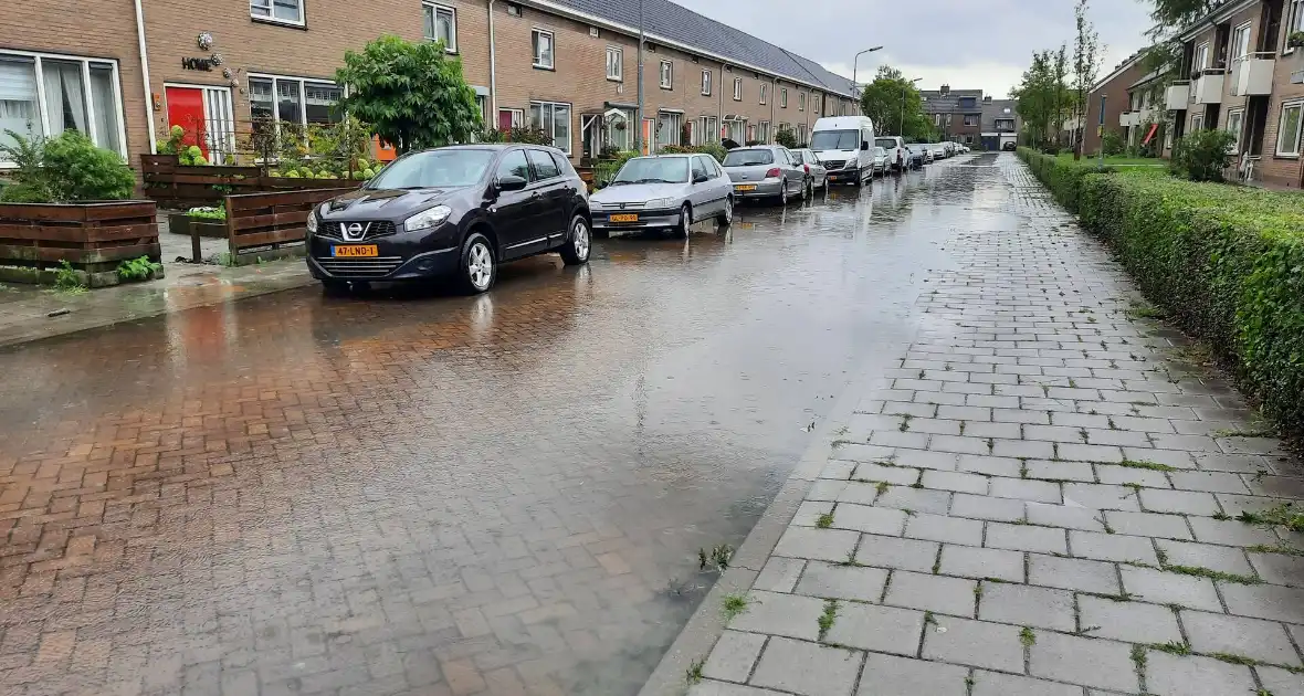 Grote overlast door zware regenval - Foto 4