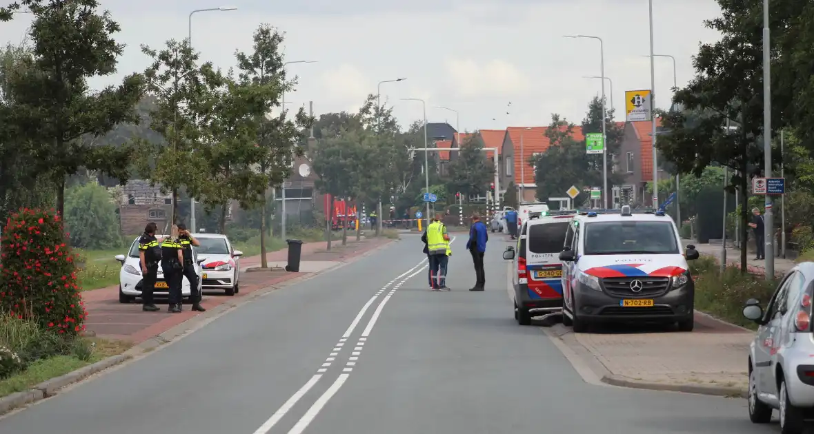 Flinke brand in schuur en hooibalen - Foto 1