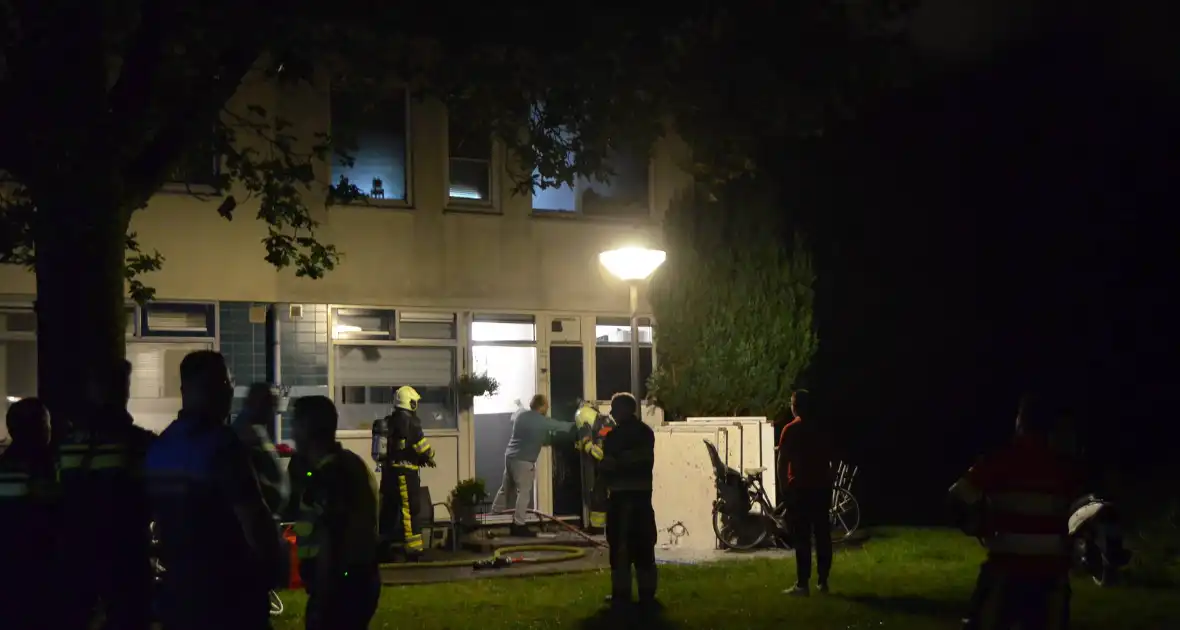 Uitslaande brand in slaapkamer