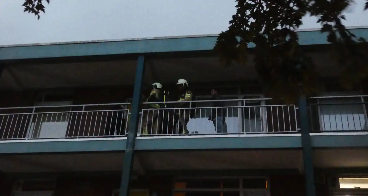 Brand in flatgebouw snel onder controle - Foto 6