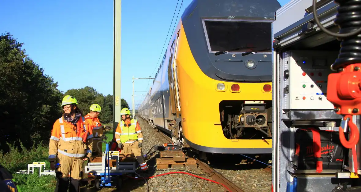 Hersporen gestart nadat trein met 250 passagiers ontspoort