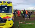 Motorcrosser gewond na ongeval op evenement