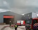 Containerbrand slaat over naar loods