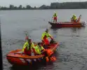 Grote hulpverleningsoefening op de Maas