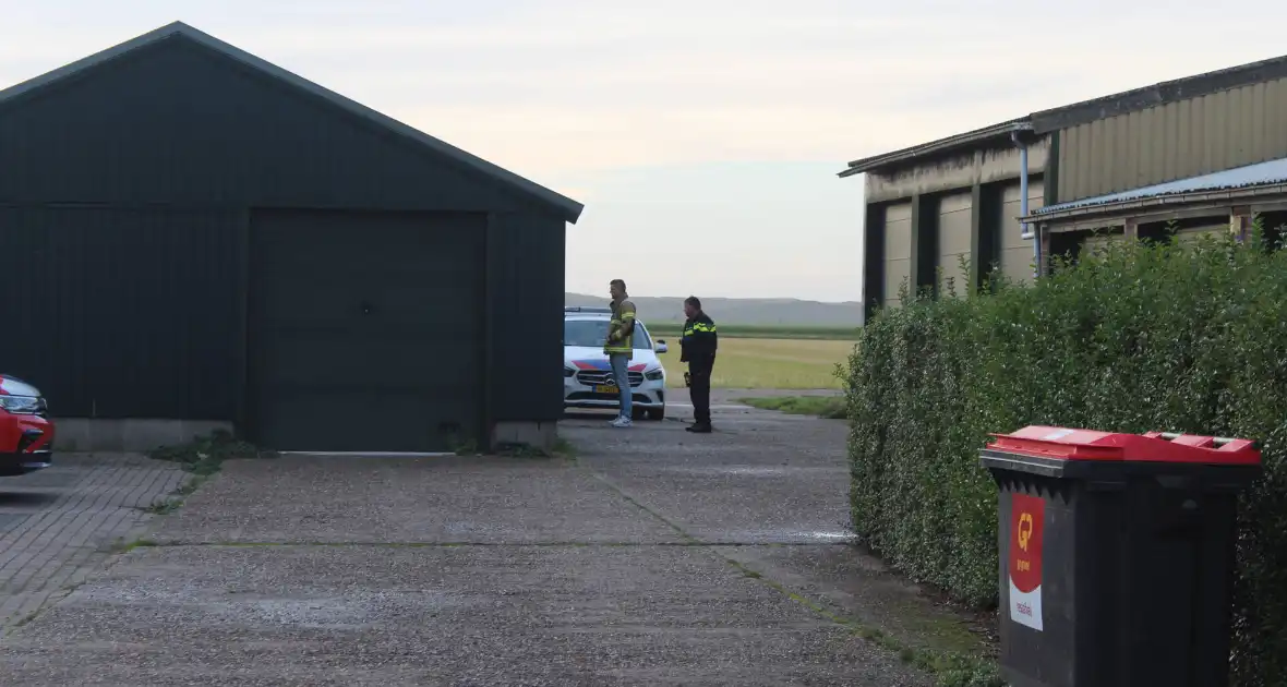 Chemicaliën voor drugs aangetroffen in garagebox - Foto 1