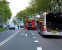 Auto verwoest door brand in motorcompartiment