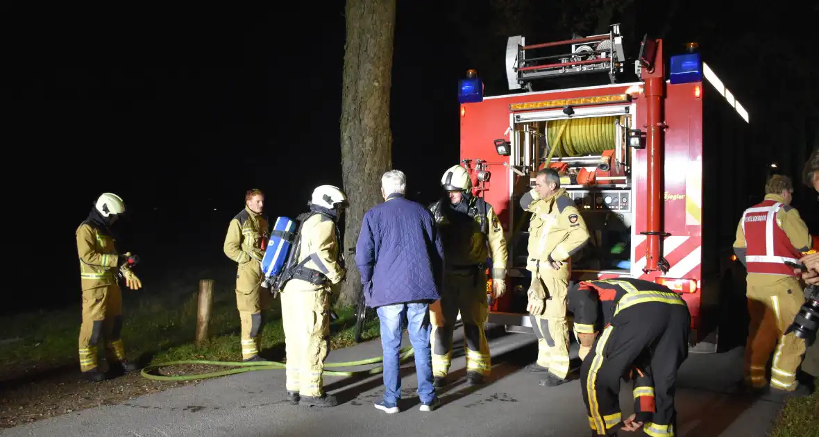 Brand in grote container snel geblust - Foto 1