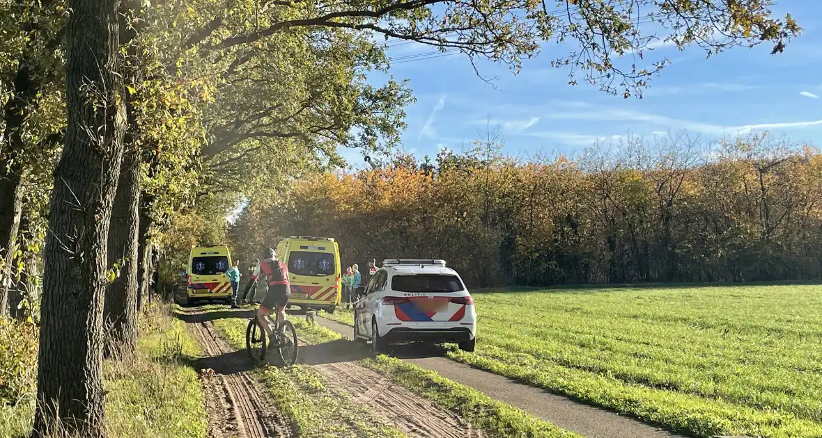 Wielrenner gewond bij botsing