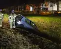 Auto in de sloot wie is de bestuurder