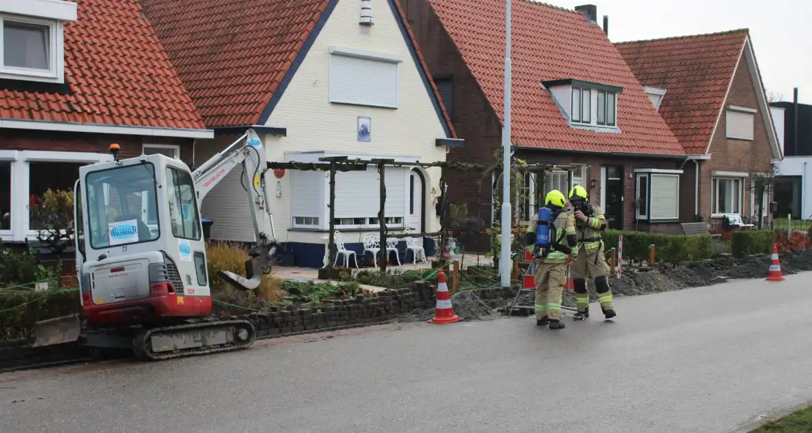 Gaslek bij aanleggen glasvezel - Foto 1