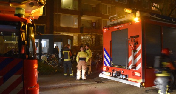 Brand in appartementencomplex snel geblust