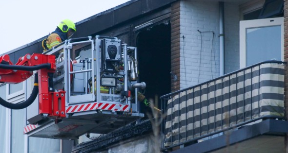 Twee appartementen verwoest door brand - Afbeelding 12