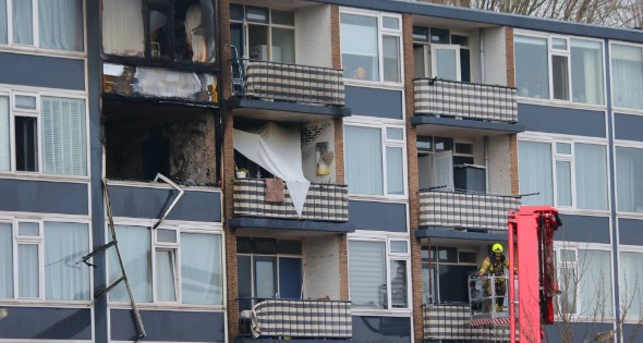 Twee appartementen verwoest door brand - Afbeelding 7