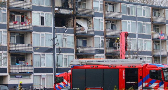 Twee appartementen verwoest door brand - Afbeelding 8