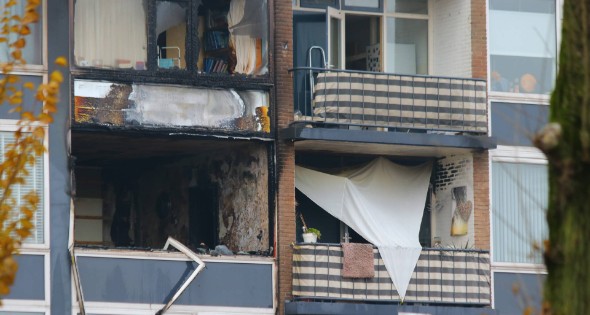 Twee appartementen verwoest door brand - Afbeelding 9
