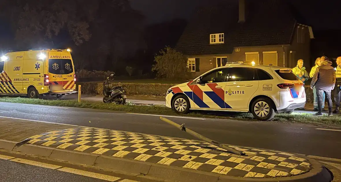 Scooterrijder gewond na eenzijdig ongeval - Foto 1