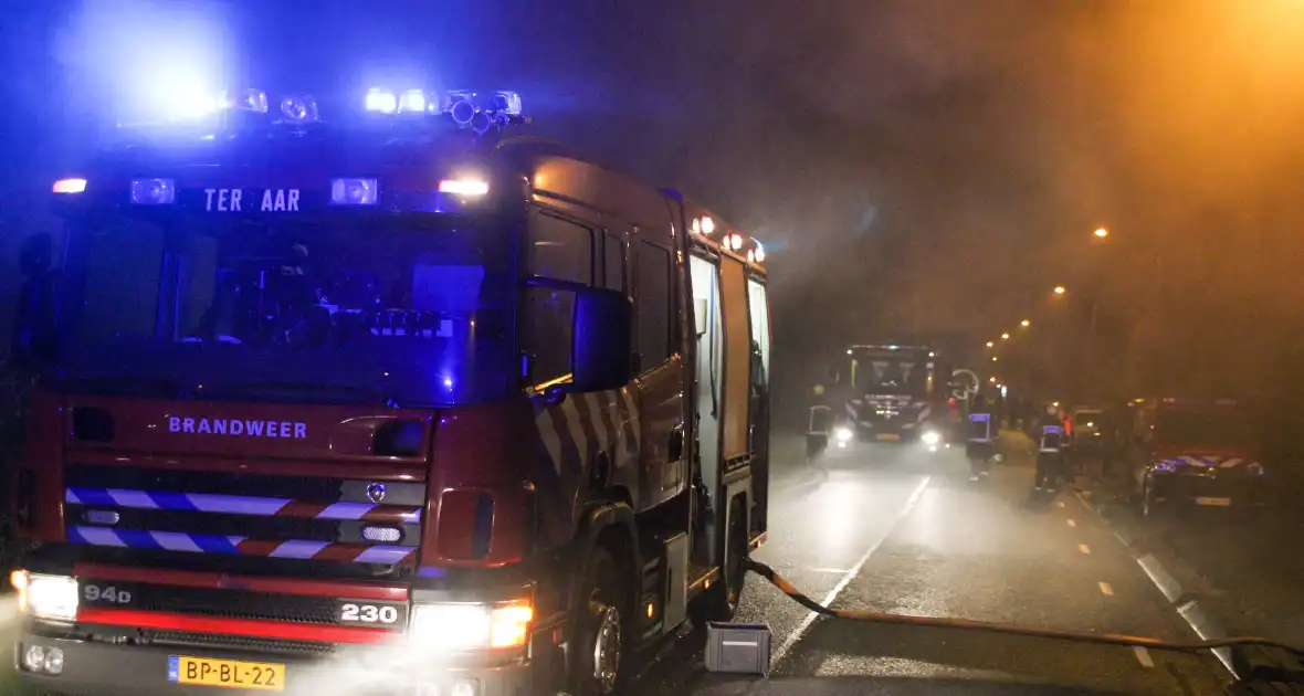 Grote brand in loods - Foto 19