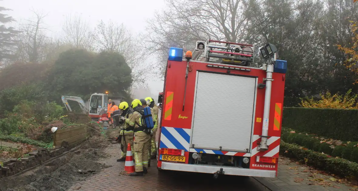 Aanleg glasvezel zorgt voor gaslekkage - Foto 1