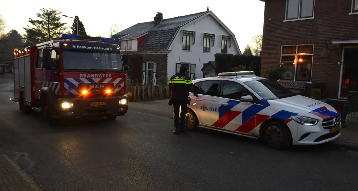 Waterleiding ontdooien zorgt voor brand