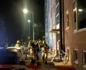 Personen gered na grote brand in kelder