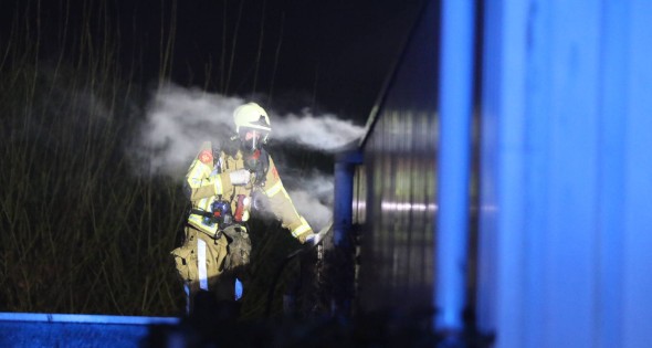 Grote inzet voor brand in witgoed bedrijf - Afbeelding 4