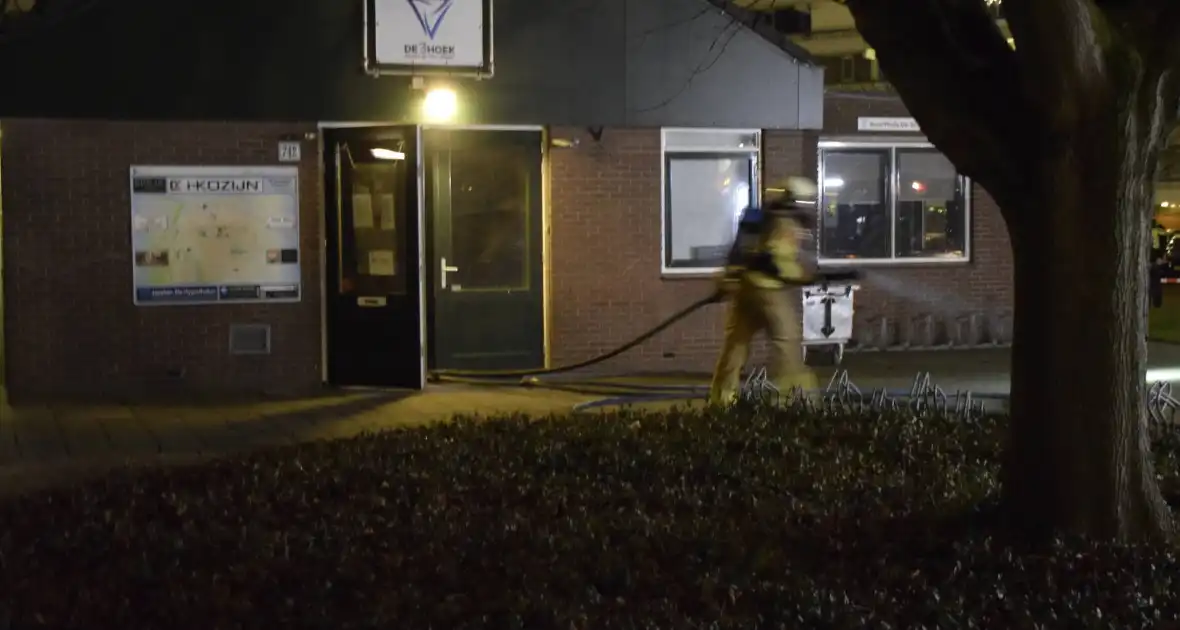 Veel schade bij brand in buurthuis - Foto 1