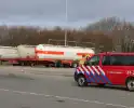 Drie tankers gedumpt op parkeerplaats