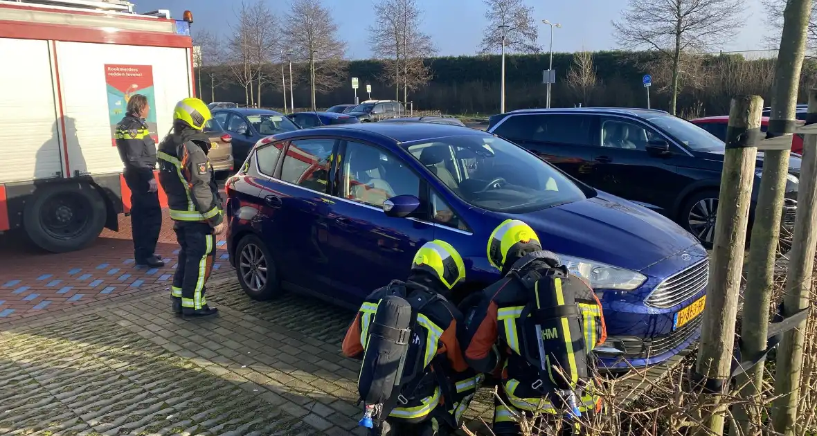 Smeulende vastgelopen rem veroorzaakte bijna een brand - Foto 1