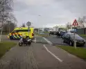 Scooterrijder gewond bij ongevaL