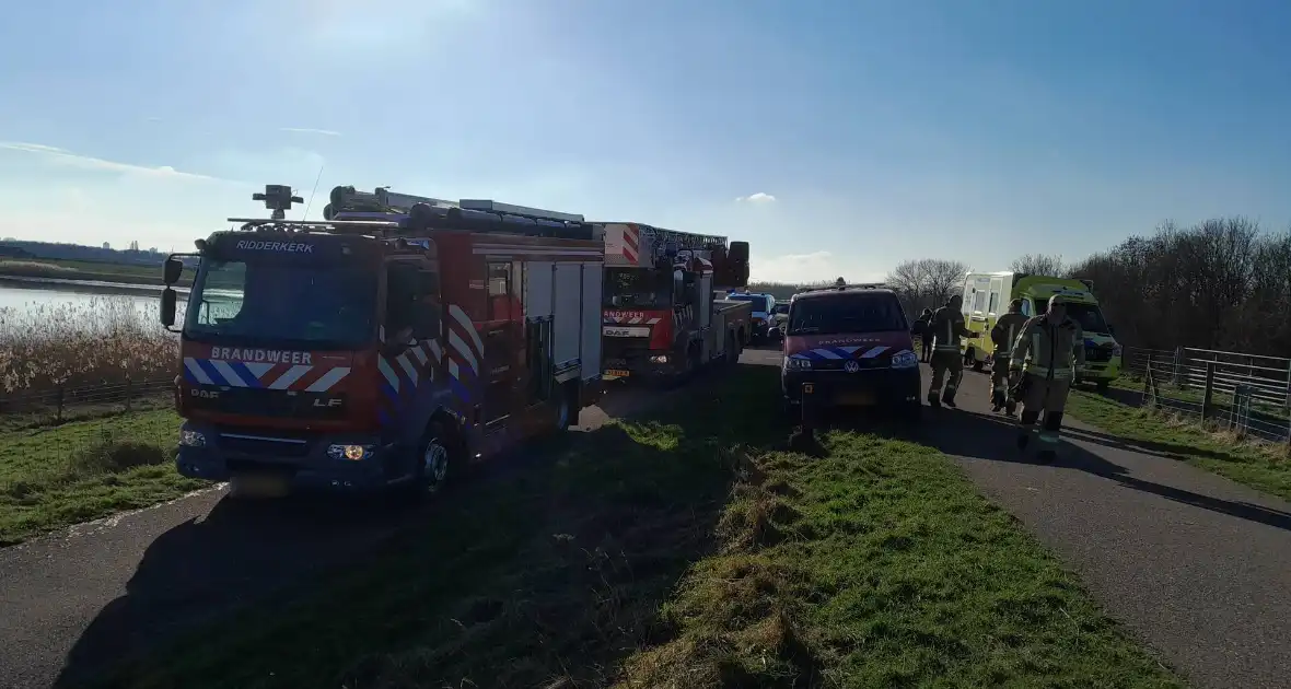 Veel inzet na aantreffen fiets langs het water