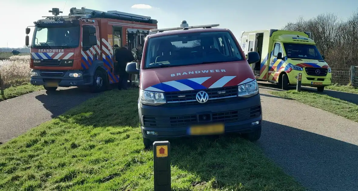 Veel inzet na aantreffen fiets langs het water - Foto 6