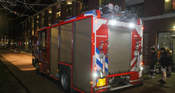 Brandweer ingezet voor brand in parkeergarage