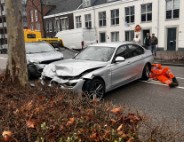 Vier auto's beschadigd bij ongeval