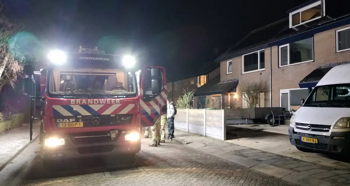 Woning gecontroleerd na mogelijke schoorsteenbrand